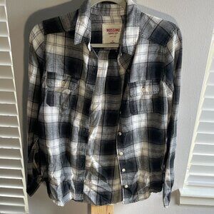 Black and White Flannel